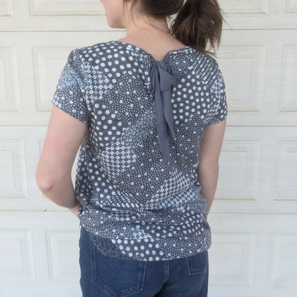 Mixed pattern top - Picture 3 of 3